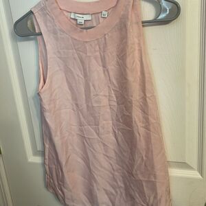 Vince. XSmall Blouse Pink NWOT with defects